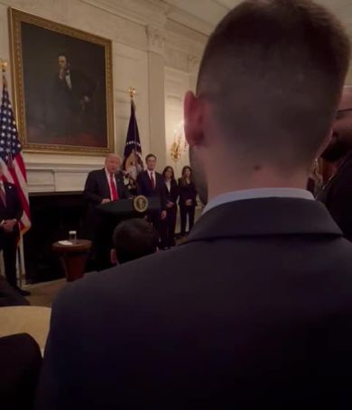 טראמפ למתן אנגרסט: "מתן, אתה מהווה השראה אמיתית לכולנו"