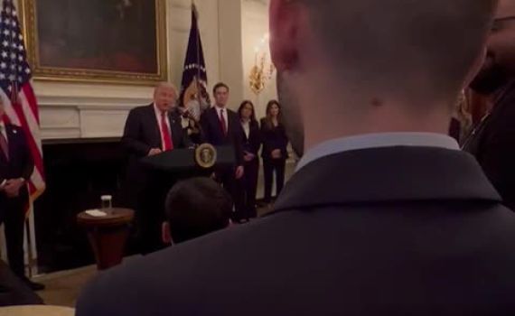 טראמפ למתן אנגרסט: "מתן, אתה מהווה השראה אמיתית לכולנו"