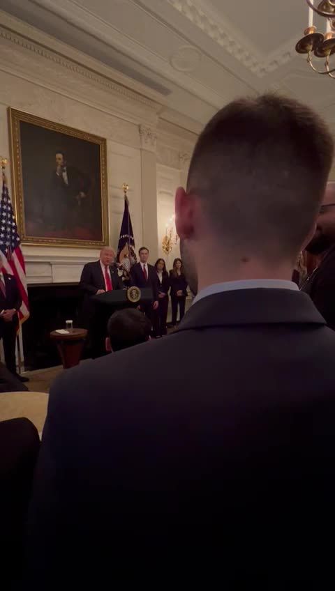 טראמפ למתן אנגרסט: "מתן, אתה מהווה השראה אמיתית לכולנו"