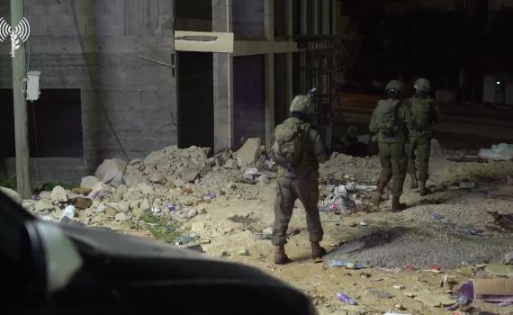 מבצע לסיכול הטרור בשומרון: מחבל השליך מטען – וחוסל