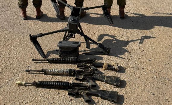 גל ההברחות נמשך: 3 נשקי M16 נתפסו ברחפן בגבול מצרים