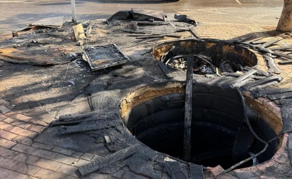 "אני שרפתי": תושב אשקלון נעצר בחשד להצתת פחים ורכבים בעיר