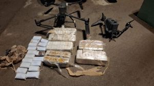 כוחותינו סיכלו הברחת סמים באמצעות רחפן בגבול מצרים