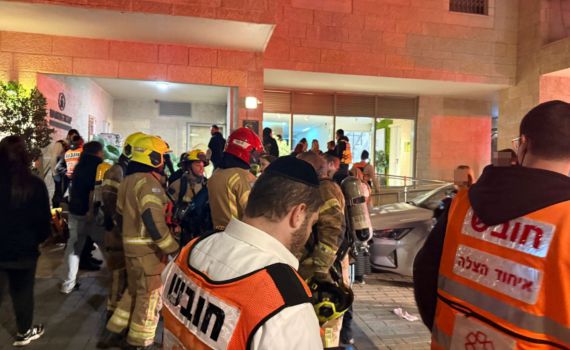 ירושלים: ילד בן 10 חולץ במצב אנוש משריפה בשכנות רמות