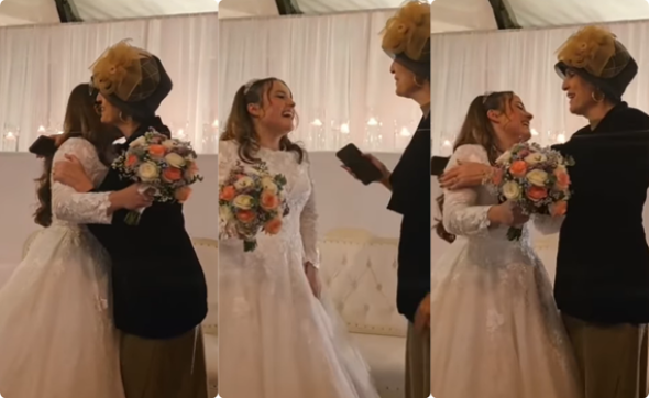 בליווי הרבנית ימימה מזרחי: אלמנתו של נחמן הרץ נישאה בשנית