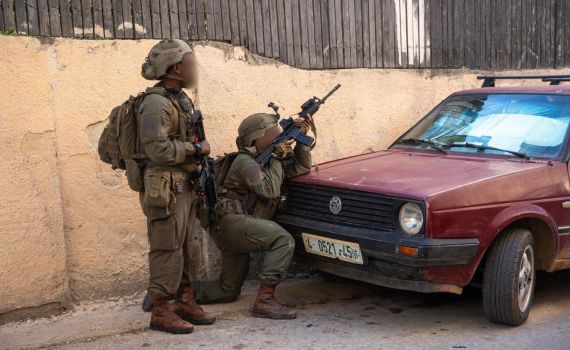 לאור יום: צה"ל עצר עשרות מחבלים בקלקיליה. צפו