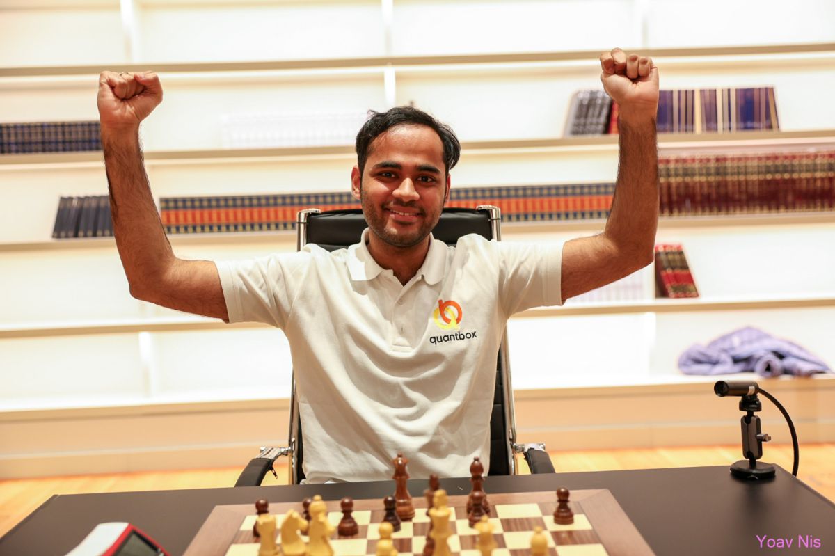 ארג'ון אריגאיסי זכה באליפות מאסטרס ירושלים בשחמט
