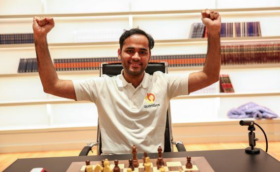 ארג'ון אריגאיסי זכה באליפות מאסטרס ירושלים בשחמט