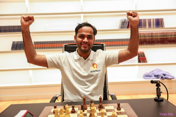 ארג'ון אריגאיסי זכה באליפות מאסטרס ירושלים בשחמט