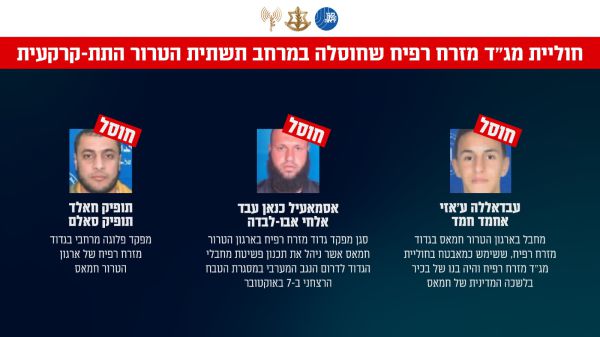 דובר צה"ל מאשר: כוחותינו חיסלו את מג"ד רפיח וסגנו  | צפו