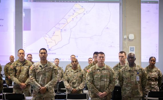 דיווח: ישראל עקבה אחרי כוחות צבא ארה"ב בקריית גת, המפקד זעם