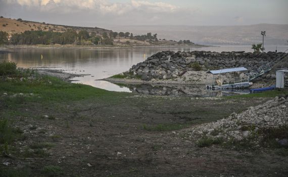 גם אחרי הסופה: נתון עגום ממפלס הכנרת