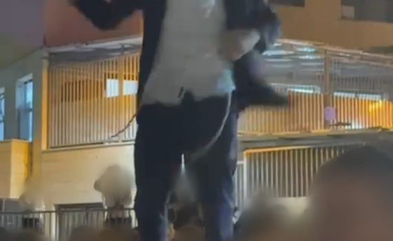 מחאות הגיוס: חרדי נעצר לאחר שקפץ על ניידת ותקף שוטרים