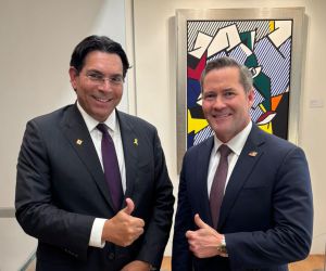 הרכבת האווירית נמשכת: שגריר ארה"ב באו"ם נחת בישראל