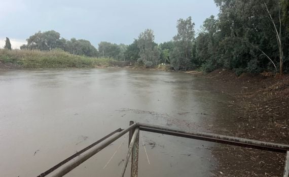 בזכות "ביירון": אגם יקום מתמלא וחוזר למראהו החורפי הקסום