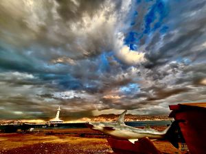 מדהים: כשסופת "ביירון" פגשה את אילת