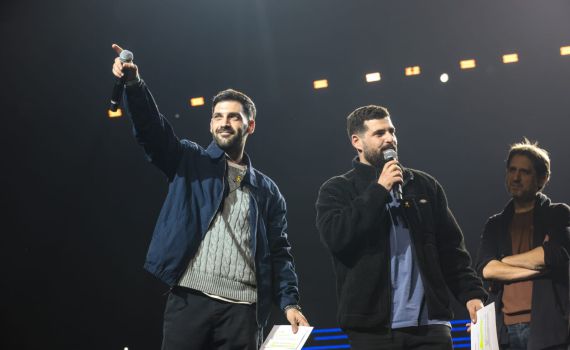 אחרי שנתיים בשבי: גלי וזיוי חוזרים להאיר את הפסטיגל