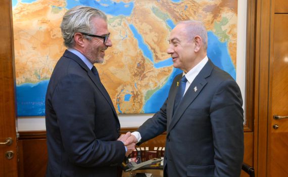 נתניהו נפגש עם ראש וועדת האולימפיאדה ששיבח: "גרמת לי גאווה"