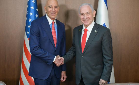 ההסלמה עם סוריה ברקע: נתניהו נפגש עם השליח המיוחד טום ברק