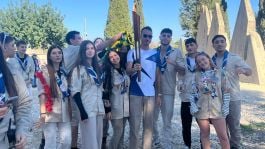 40 שנה אחרי האולימפיאדה של אביו: הדליק את הלפיד בקברי המכבים