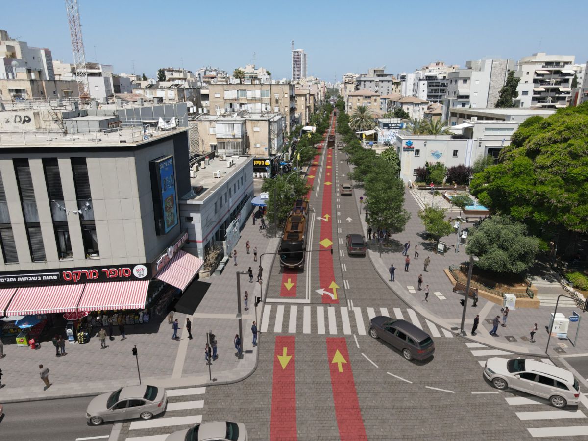 התקדמות במטרונית הקו החום: הסדרי תנועה חדשים ברוטשילד