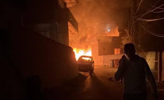 באישון לילה: צה"ל תקף כלי רכב בדרום לבנון