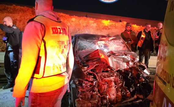 הקטל בכבישים: הרוג בתאונת דרכים סמוך לעפרה