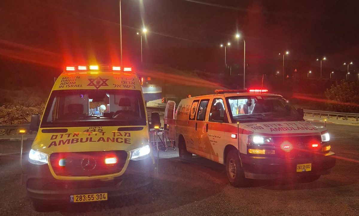 תאונת דרכים קשה בשומרון: פצוע קשה ובינוני במקום