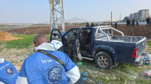 במרכז הרפואי העמק הודיעו: "פצוע בינוני מהפיגוע הגיע לביה"ח"