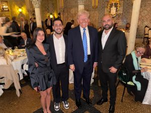 פרסום הנס: שורד השבי אלי-ה כהן וארוסתו נפגשו עם הנשיא טראמפ