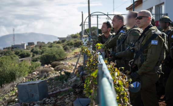 הרמטכ״ל בסיור בצפון השומרון: "נגדע טרור מבעוד מועד"