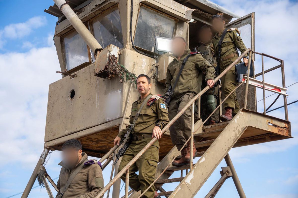 ביקורת פתע בפיקוד מרכז: "צריך מוכנות למלחמה בהפתעה"