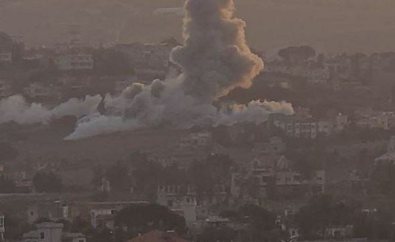 צפו בתיעוד: צה"ל תקף מחסני אמל"ח של חיזבאללה בלבנון