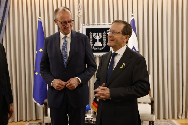 קנצלר גרמניה להרצוג: "היו סמוכים ובטוחים שאנו עדיין לצדכם"