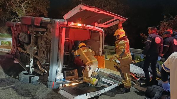 בוקר קשה בדרכים: 10 פצועים ב-2 תאונות ברחבי הארץ