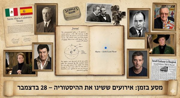 לידת הקולנוע והמסטיק ואימה בתאילנד | עשרה דברים שקרו ב-28.12