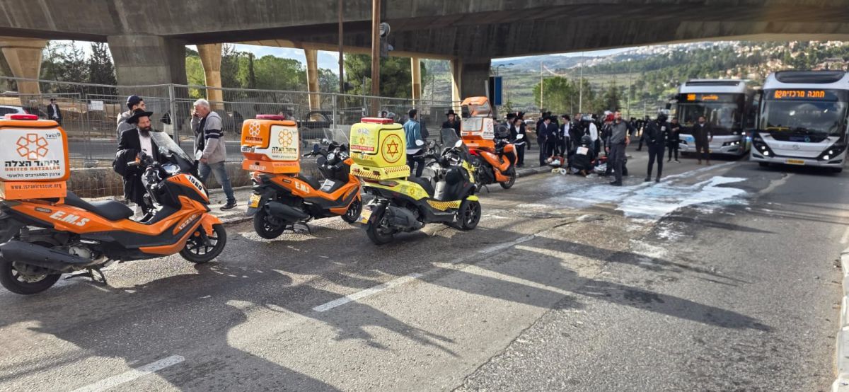 התפרעות החרדים בירושלים: מפגין כבן 18 נדרס