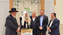 באירוע מרגש: הרב יצחק שטרן הוכתר כרב היישוב טל מנשה