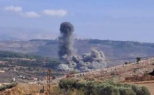 העננים התפזרו: צה"ל תוקף מטרות חיזבאללה בדרום לבנון