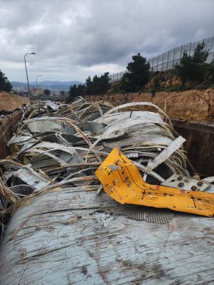 המנהל האזרחי סיכל ניסיונות הברחה של למעלה מ-100 טון פסולת