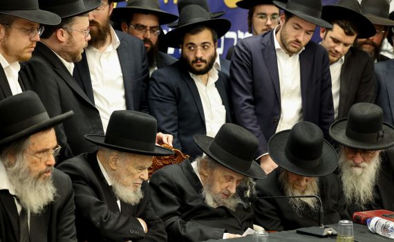 הרבנים הליטאים הוקלטו: מטרת חוק הגיוס היא בעיקר להרוויח זמן