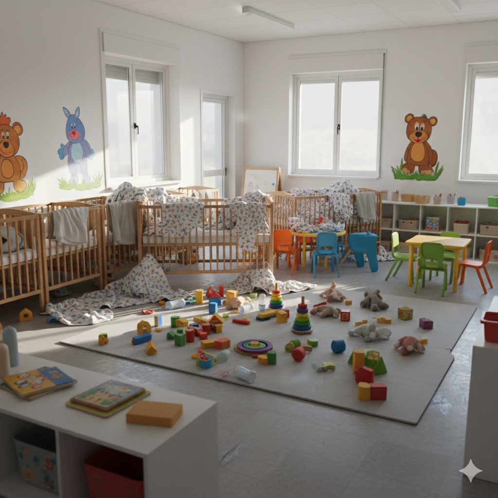 זוועה: מטפלת נעצרה בחשד לתקיפת פעוטה