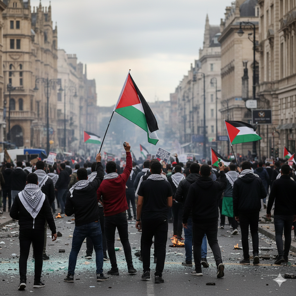 באופן חריג: צה"ל פתח בירי לעבר מפגינים באוניברסיטת ביר זית