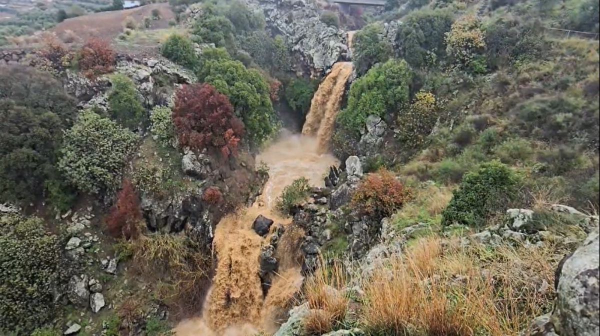 אחרי הגשם: זרימת מים אדירה בנחלי הצפון | צפו