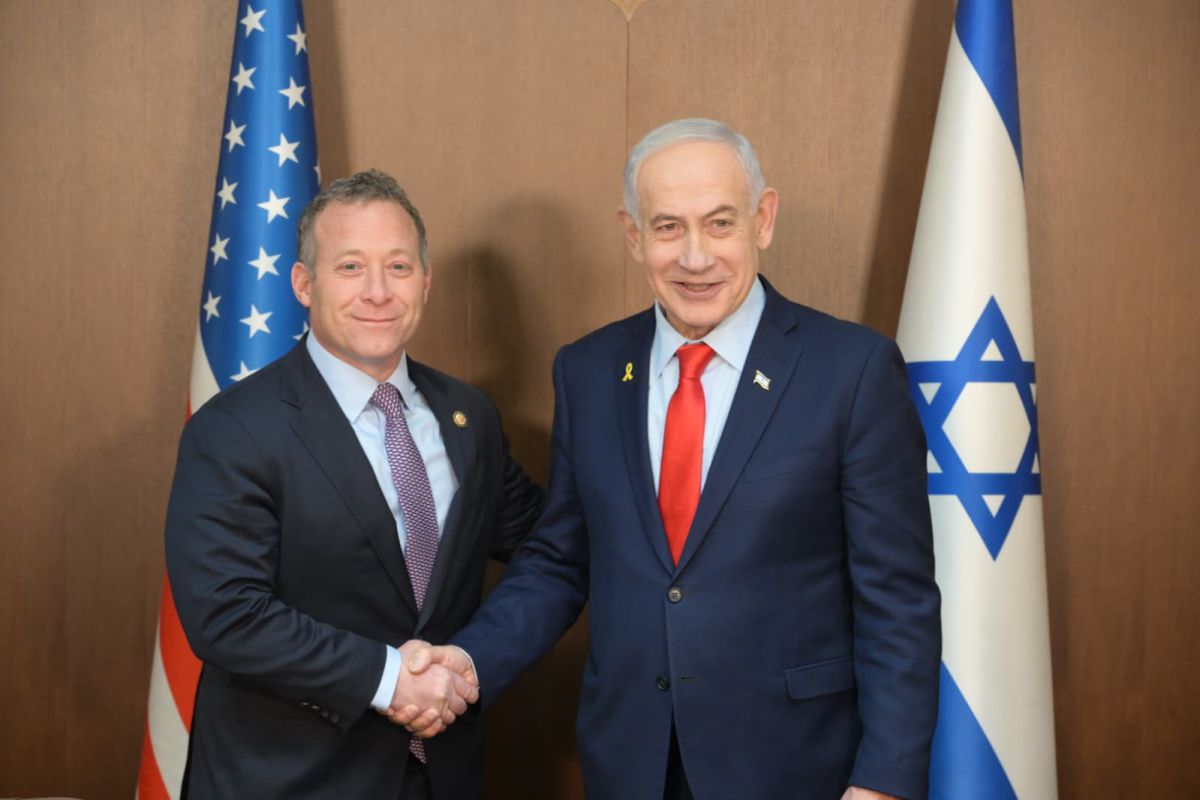 חיזוק ליחסים: ראש הממשלה נפגש עם חבר הקונגרס הדמוקרטי