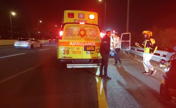 גבר נפצע אנושות באירוע ירי בכביש 6