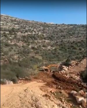 מתחת לאף: הפלסטינים סוללים כביש רוחב אסטרטגי