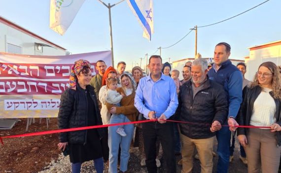 היסטוריה בשומרון: הישוב החדש עלה לקרקע