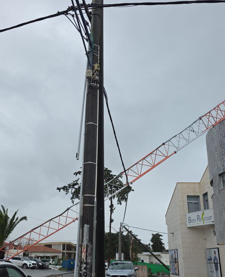 בעקבות מזג האוויר הקיצוני: פגיעה באספקת החשמל באשקלון