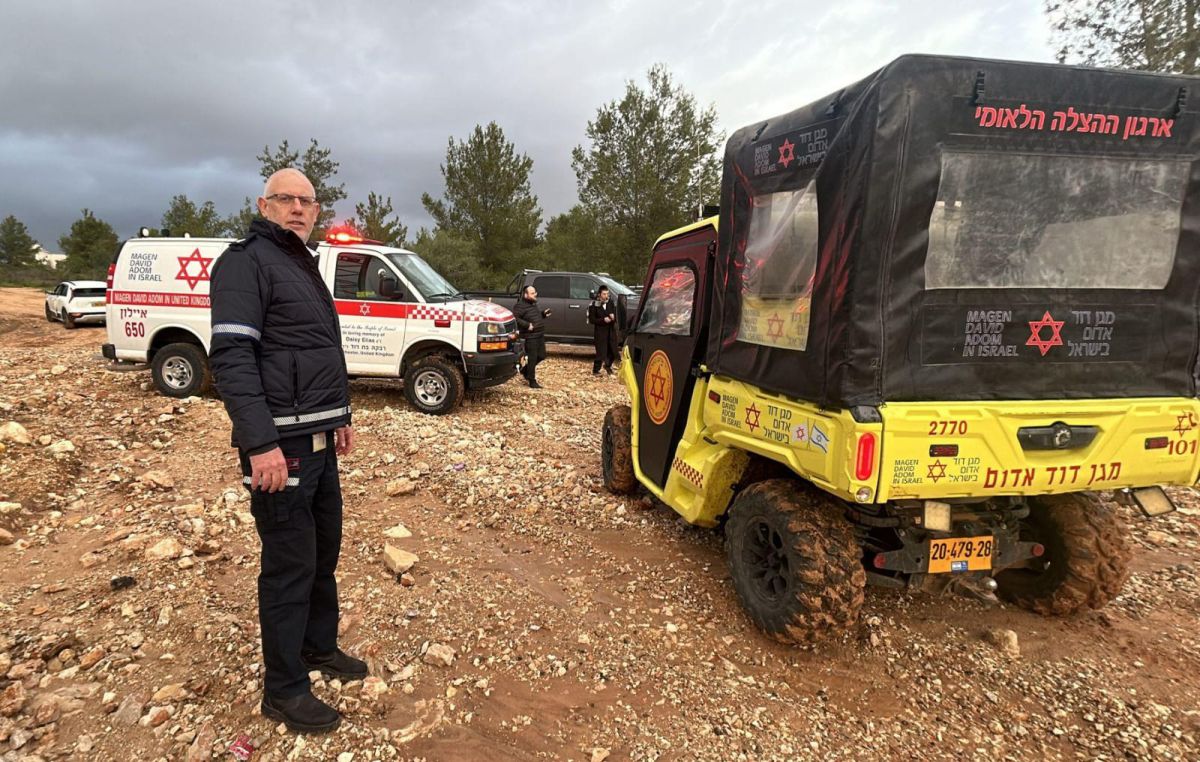 דרמה בבנימין: נער נסחף בנחל מודיעין, חשש כבד לחייו